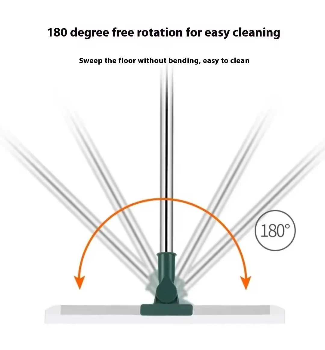 Magic Broom Wiper Mopping Dual-purpose Floor Wiper Silicone Scraper Sweeping Artifact Sweeping Water Sweeping Broom