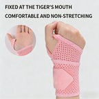 1/2PCS  Breathable Mesh Wrist Support Wrap, Compression Sleeve for Joint Pain, Sprain Protection and Chronic Overuse Injuries