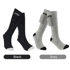 Winter Heated Socks Men's Women's Heating Foot Warmer Electric Socks Warm Sock 4000mAh Battery Thermal socks Cycling Ski