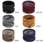 Fleece Neck Gaiter Windproof Warm Face Scarf for Men Women Winter Balaclava Tube Scarf Cold Weather Outdoor Ski Mask Hood
