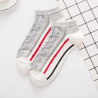 Fashion Funny Women's Men Harajuku Style Socks Kawaii Shoe Print Cute Short Sock Gift For Women Men Dropshipping