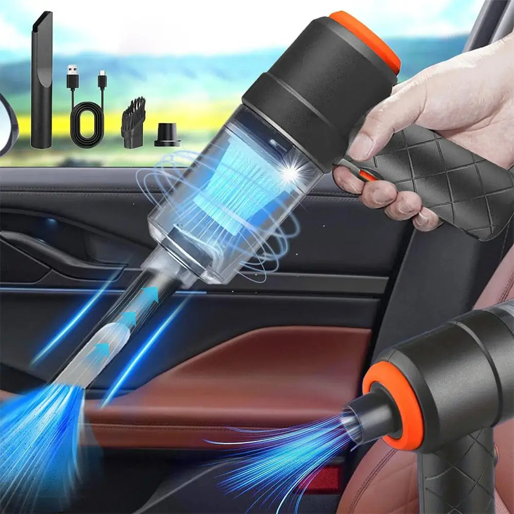 Car Mounted Vacuum Cleaner Vehicle Wireless Portable Handheld Automobile Mini Vacuum Cleaner Tools