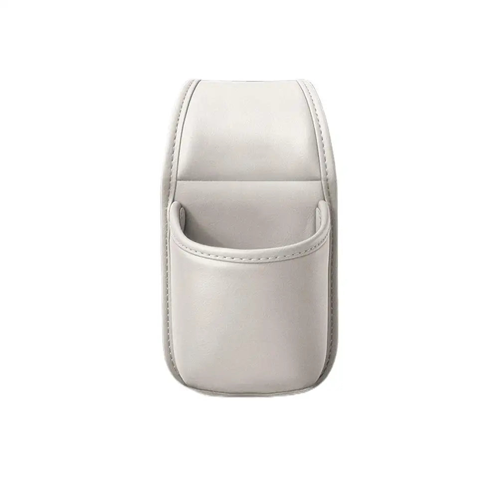 Multifunctional Car Door Hanging Storage Pocket Universal Leather Cup Holder Window Side Storage Bucket Car Interior Organizer