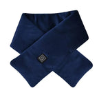 USB Women Men Heating Scarf Temperature Scarf 3 Gears Wrap Fleece Washable Electric Neck Warmer Winter Outdoor Camping Skiing