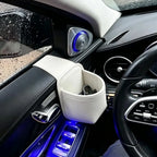 Multifunctional Car Door Hanging Storage Pocket Universal Leather Cup Holder Window Side Storage Bucket Car Interior Organizer