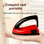 Constant Temperature Design Electric Dry Iron Golden Bottom Plate Smooth and Wear-resistant Travel Flat Iron Compact Handheld