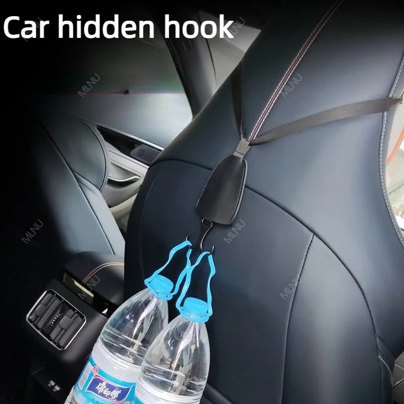 Durable ABS Glove Box Hooks Non-Slip Heavy Duty Bag Hooks Easy Install Car Purse Versatile Holder for Universal Car Brand Tesla Model 3 Model Y Car