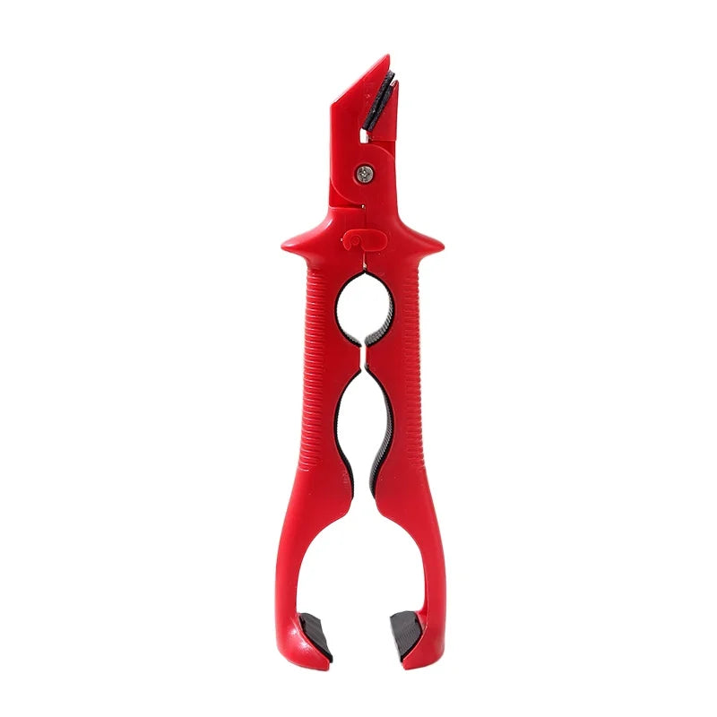 3-in-1 Heat-Proof Dish Clips for Kitchen, Anti-Slip Plate Grippers, Labor-saving Bottle Opener Integrated at the Tail