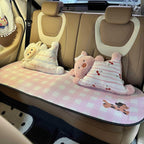 Cute Car-Use Penguin And Sheep Doll Pillow Pair Creative Gift for Girls Car Rear  Cushion Soft PP Cotton Filled Cartoon S...