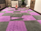 10/20PCS Soft Plush Children's Mat Baby Play Mat Baby Toys Eva Foam Puzzle Carpet In Children's Room Keep Warm Playmat 30*30*1CM