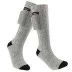 Winter Heated Socks Men's Women's Heating Foot Warmer Electric Socks Warm Sock 4000mAh Battery Thermal socks Cycling Ski