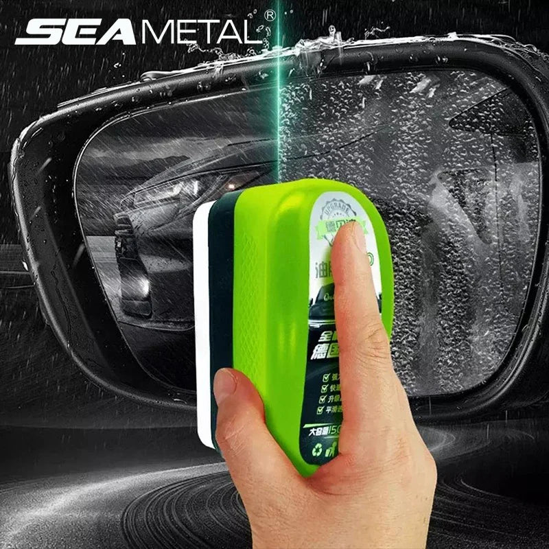 SEAMETAL 120ML 150ML Car Glass Oil Film Cleaning Brush Hydrophobic Glass Coating Cleaner Oil Film Remover Anti-Rain Fog Brushes Main image