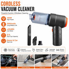 Car Mounted Vacuum Cleaner Vehicle Wireless Portable Handheld Automobile Mini Vacuum Cleaner Tools