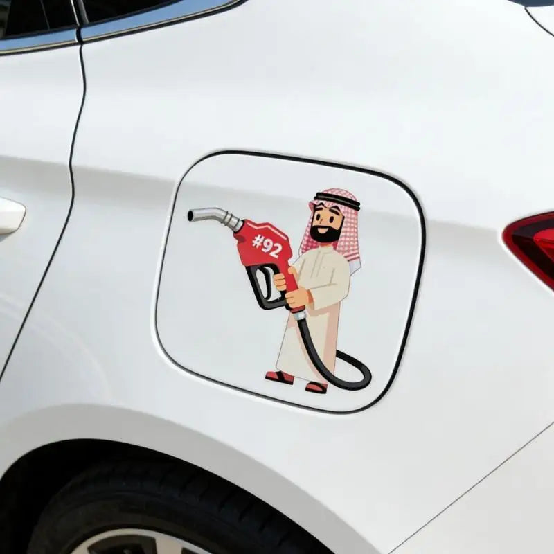 Oil Tank Sticker Sticky Wallpaper Oil Cap Sticker For Tractor Trailer Mirror