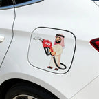 Oil Tank Sticker Sticky Wallpaper Oil Cap Sticker For Tractor Trailer Mirror