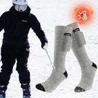 Winter Heated Socks Men's Women's Heating Foot Warmer Electric Socks Warm Sock 4000mAh Battery Thermal socks Cycling Ski