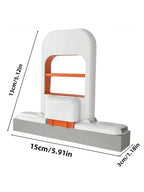 1pc Expandable Cloths - Wet and Dry Cleaning, Compact Space Saving Design, Multifunctional Cleaning Tool, Stylish Handle Design