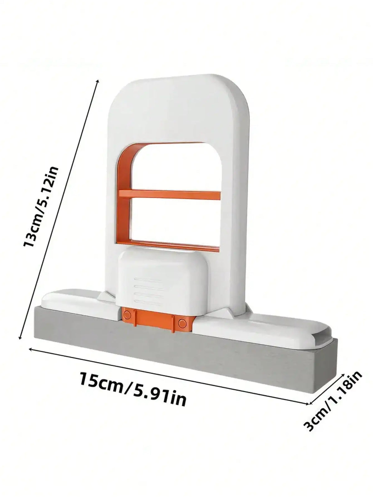 1pc Expandable Cloths - Wet and Dry Cleaning, Compact Space Saving Design, Multifunctional Cleaning Tool, Stylish Handle Design
