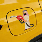 Oil Tank Sticker Sticky Wallpaper Oil Cap Sticker For Tractor Trailer Mirror