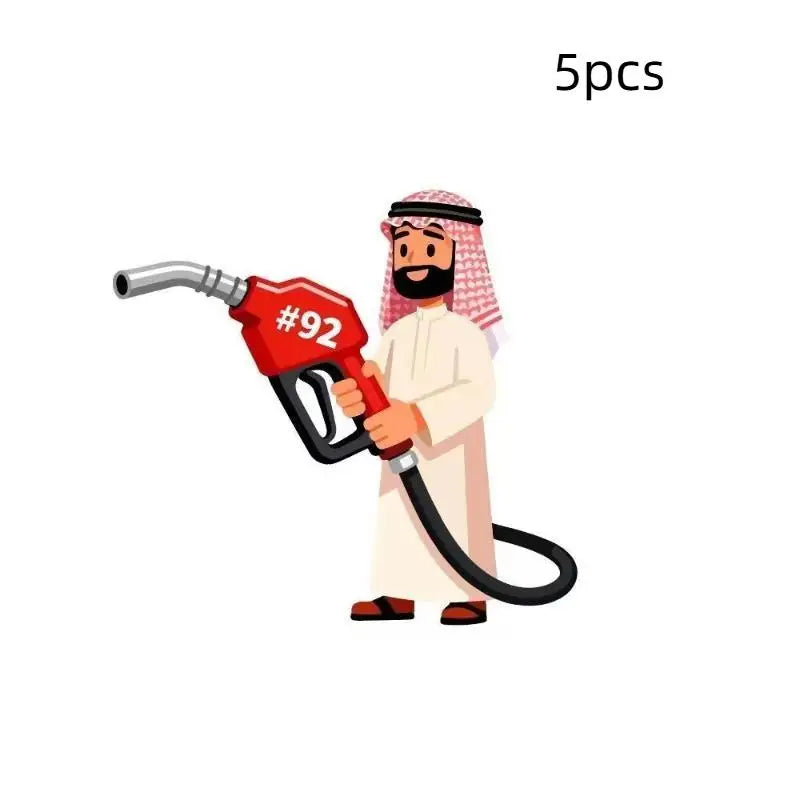 Oil Tank Sticker Sticky Wallpaper Oil Cap Sticker For Tractor Trailer Mirror