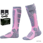 New Heated Socks Rechargeable 6000mah Electric Heated Skiing Socks Snowboarding Outdoor Sports Foot Warmer Winter Thermal Socks