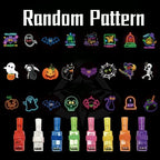 LED Halloween Finger Projector Flashlight Halloween Patterns Party Toy Halloween Treats Bag Stuffers Birthday Party Favors