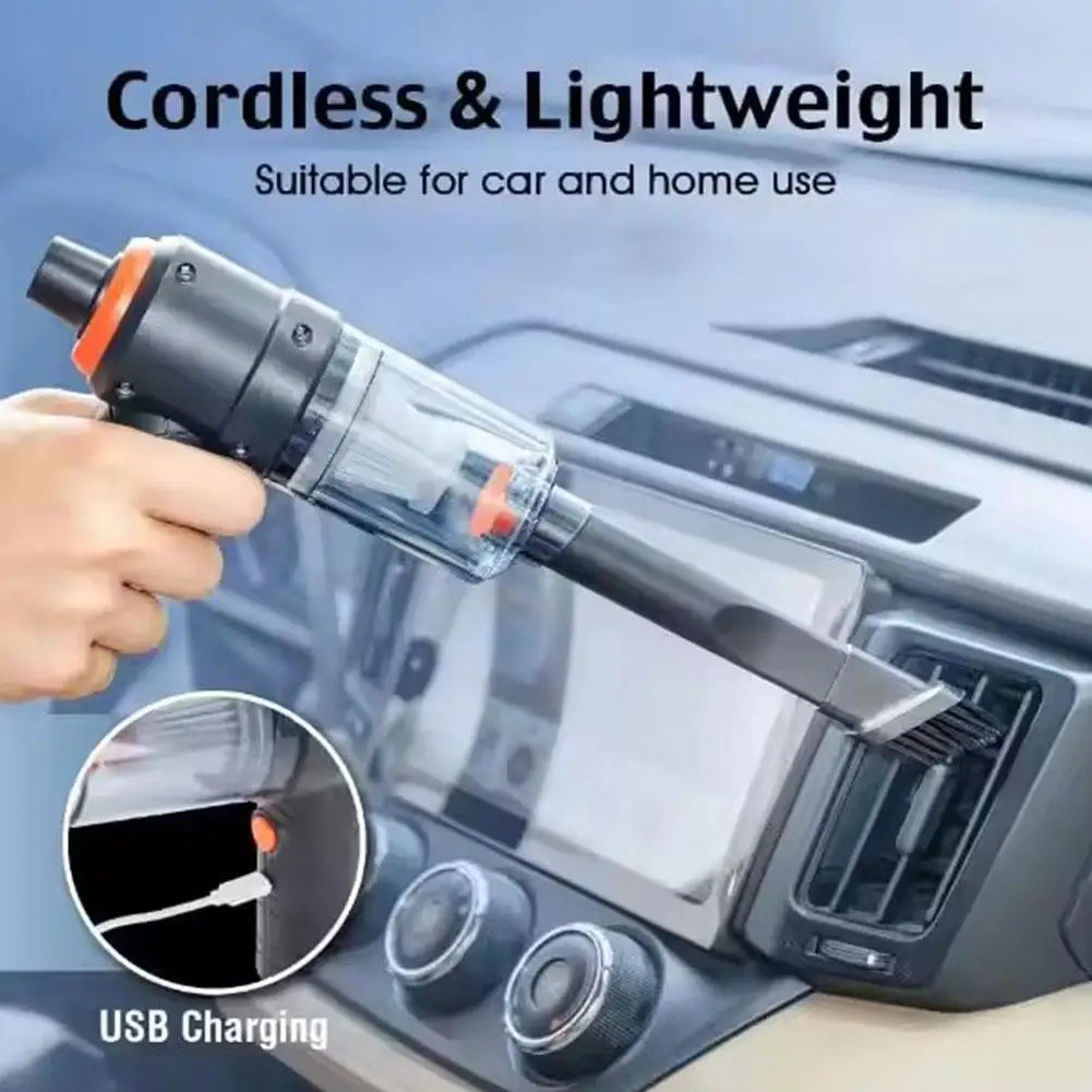Car Mounted Vacuum Cleaner Vehicle Wireless Portable Handheld Automobile Mini Vacuum Cleaner Tools