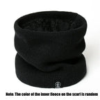 Fleece Neck Gaiter Windproof Warm Face Scarf for Men Women Winter Balaclava Tube Scarf Cold Weather Outdoor Ski Mask Hood