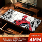 Cool-Spider-Man Mouse Pad Computer Mat Deskpad Laptop Keyboard Mat Office Large Landscape Mousepad