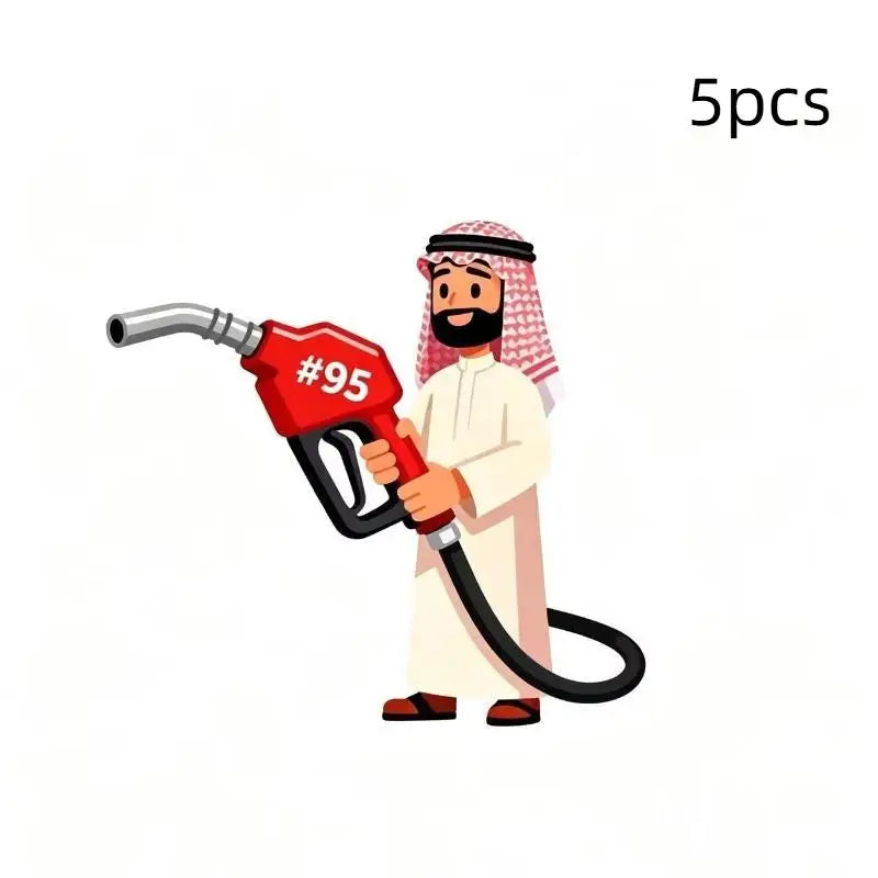 Oil Tank Sticker Sticky Wallpaper Oil Cap Sticker For Tractor Trailer Mirror
