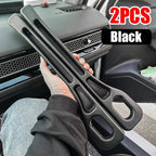 Car Seat Gap Filler 2PCS Universal Auto Seat Side Gap Plug Stop Phone Key Coin Falling Car Interior Accessories