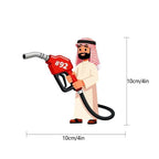 Oil Tank Sticker Sticky Wallpaper Oil Cap Sticker For Tractor Trailer Mirror