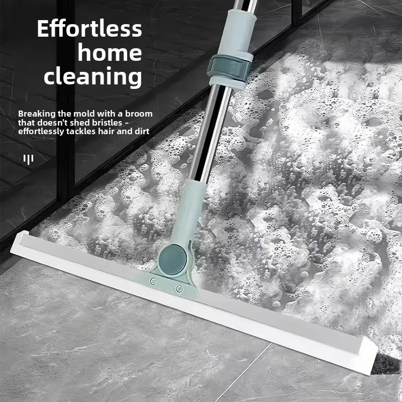 Magic Broom Wiper Mopping Dual-purpose Floor Wiper Silicone Scraper Sweeping Artifact Sweeping Water Sweeping Broom