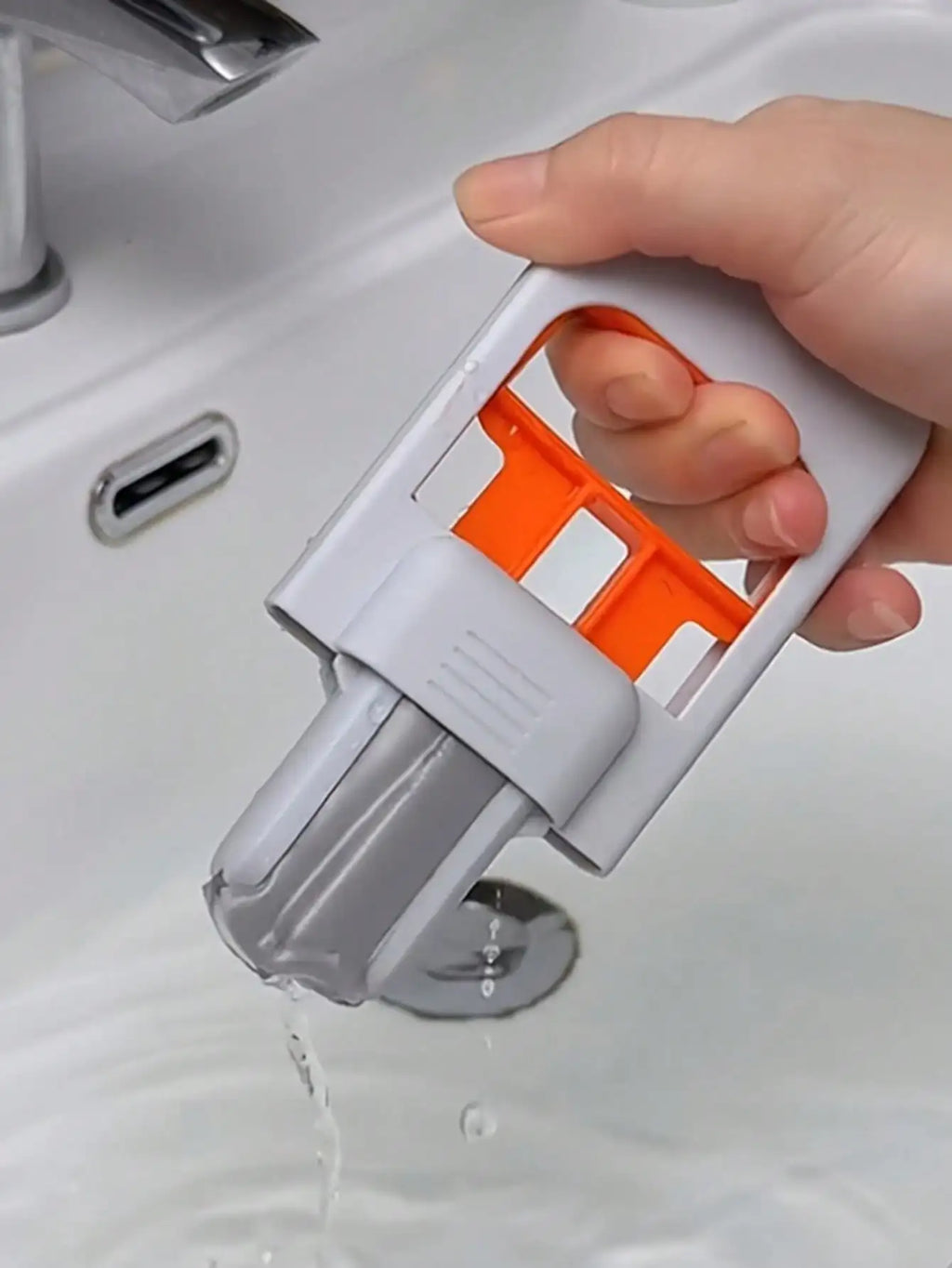 1pc Expandable Cloths - Wet and Dry Cleaning, Compact Space Saving Design, Multifunctional Cleaning Tool, Stylish Handle Design