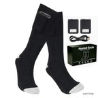 New Heated Socks Rechargeable 6000mah Electric Heated Skiing Socks Snowboarding Outdoor Sports Foot Warmer Winter Thermal Socks
