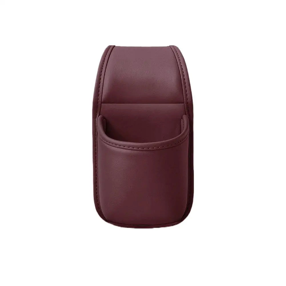 Multifunctional Car Door Hanging Storage Pocket Universal Leather Cup Holder Window Side Storage Bucket Car Interior Organizer