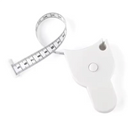 Automatic Telescopic White Tape Measure Body Measuring Soft Tape Centimeter Sewing Ruler For Body Size Measuring Tools