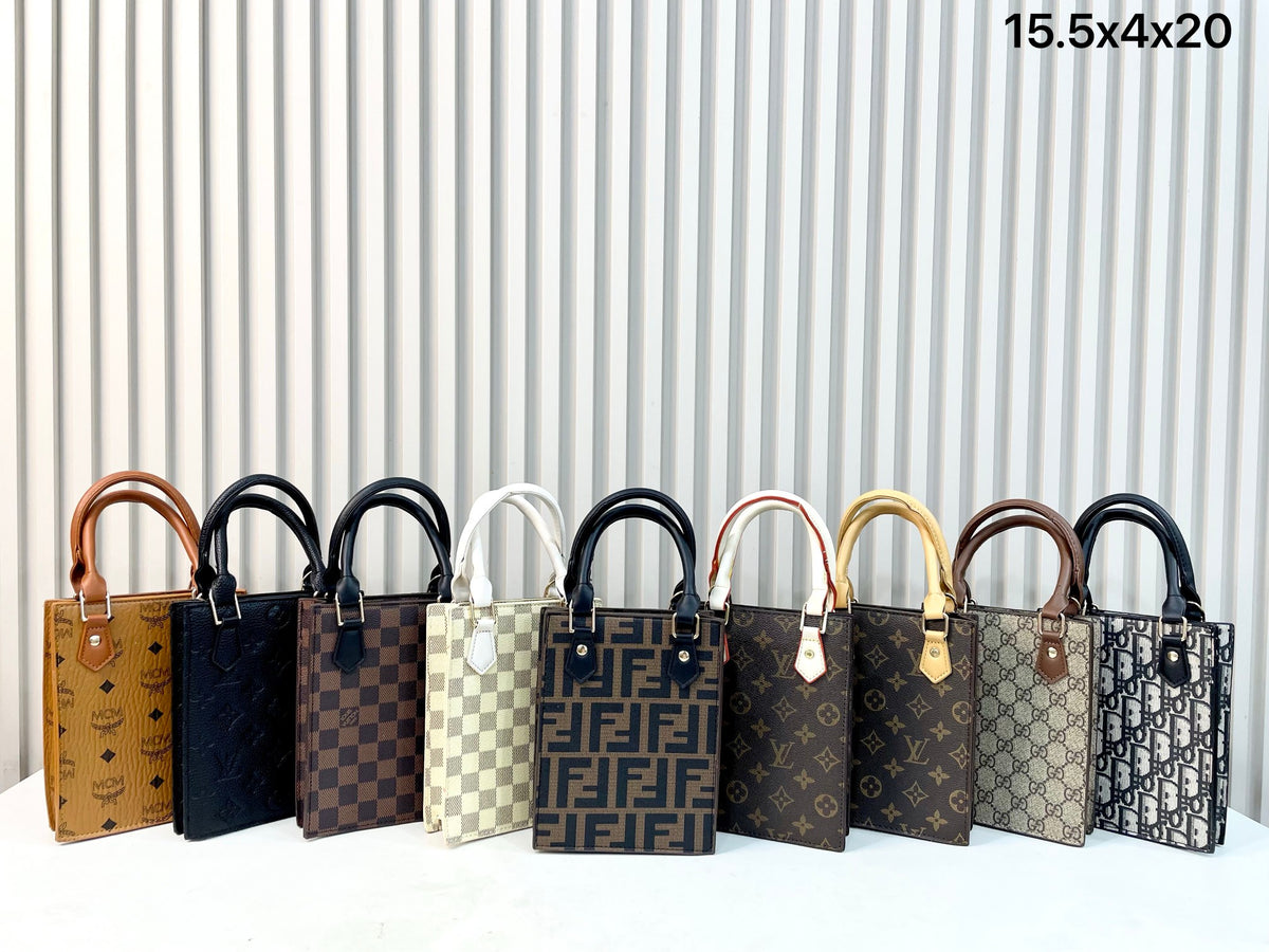 Classic Monogram Sheet Music Tote Bag Mini Tote Bag Women's Hand Bag Mini Tote Bag Messenger Bag Main image