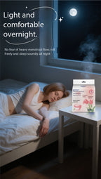 10PCS Disposable Period Panties Probiotic Blue Core Organic Cotton Menstrual High Absorption Feminine Breathable Cotton Day&Night Use Sanitary PANTIES For Women