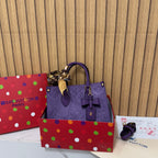 2026 New Butterfly 3D Women's Handbag Trendy Texture Shoulder Crossbody Tote Bag Pure Color Large Square Bag Zipper Closure