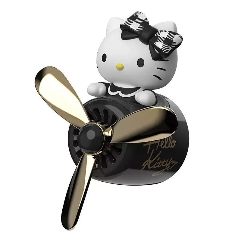 Hello Kitty Car Air Outlet Aromatherapy Car Airplane Fragrance Pendant Cream Air Conditioning Cartoon Decoration Ornament